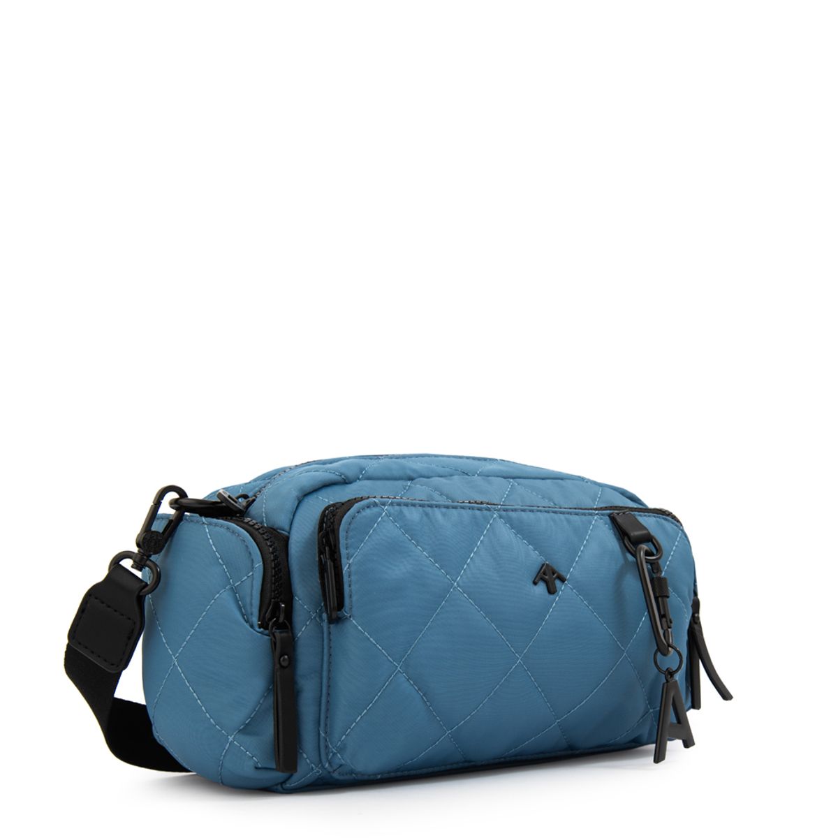 AMPHORA - Cartera bandolera amalia mediana denim