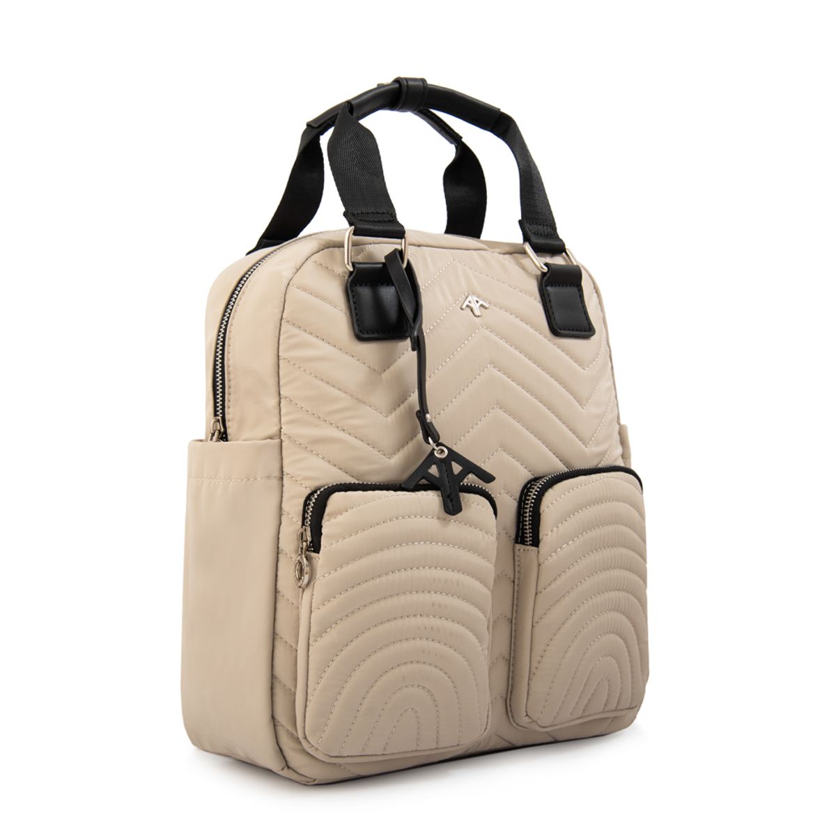 AMPHORA - Mochila georgia mediana beige