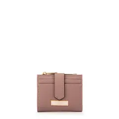 AMPHORA - Billetera liliana pequeña rosa viejo
