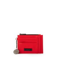 Monedero tarjetero dilian pequeña rojo