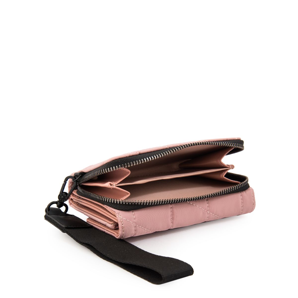 AMPHORA - Billetera lucia mediana rosa viejo