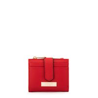 Billetera liliana pequeña rojo