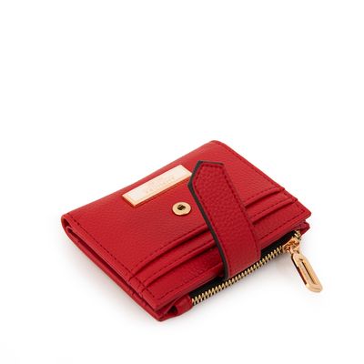 Imagen 2 del producto Billetera liliana pequeña rojo