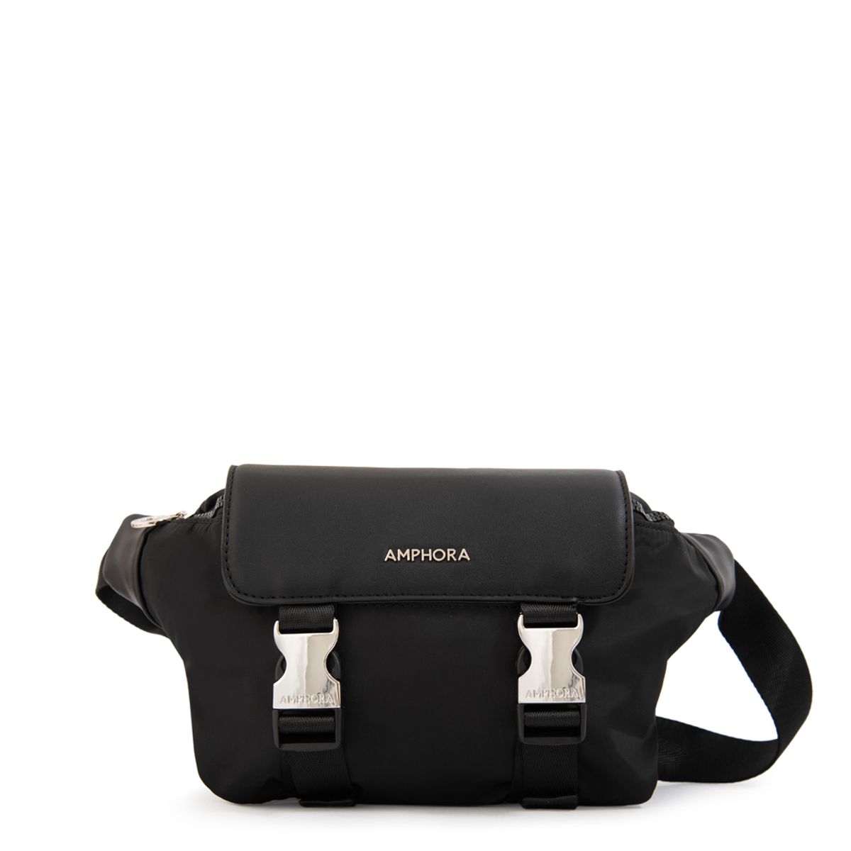 AMPHORA - Banano con tapa lois mediana negro