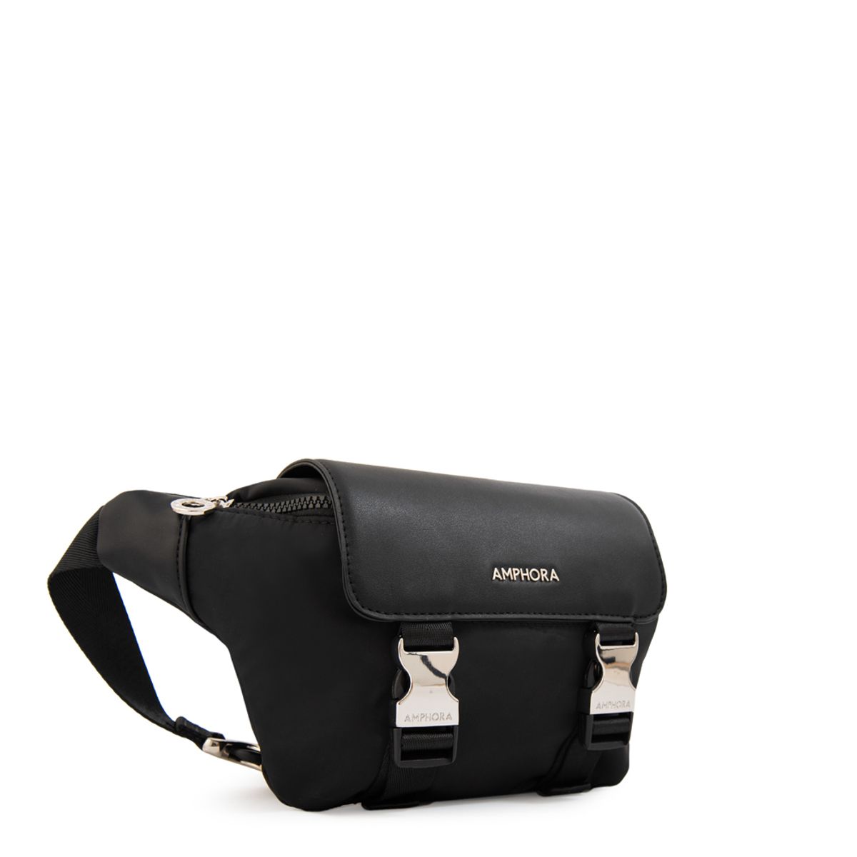 AMPHORA - Banano con tapa lois mediana negro