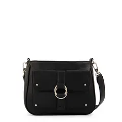 AMPHORA - Cartera Bandolera coralie pequeña negro