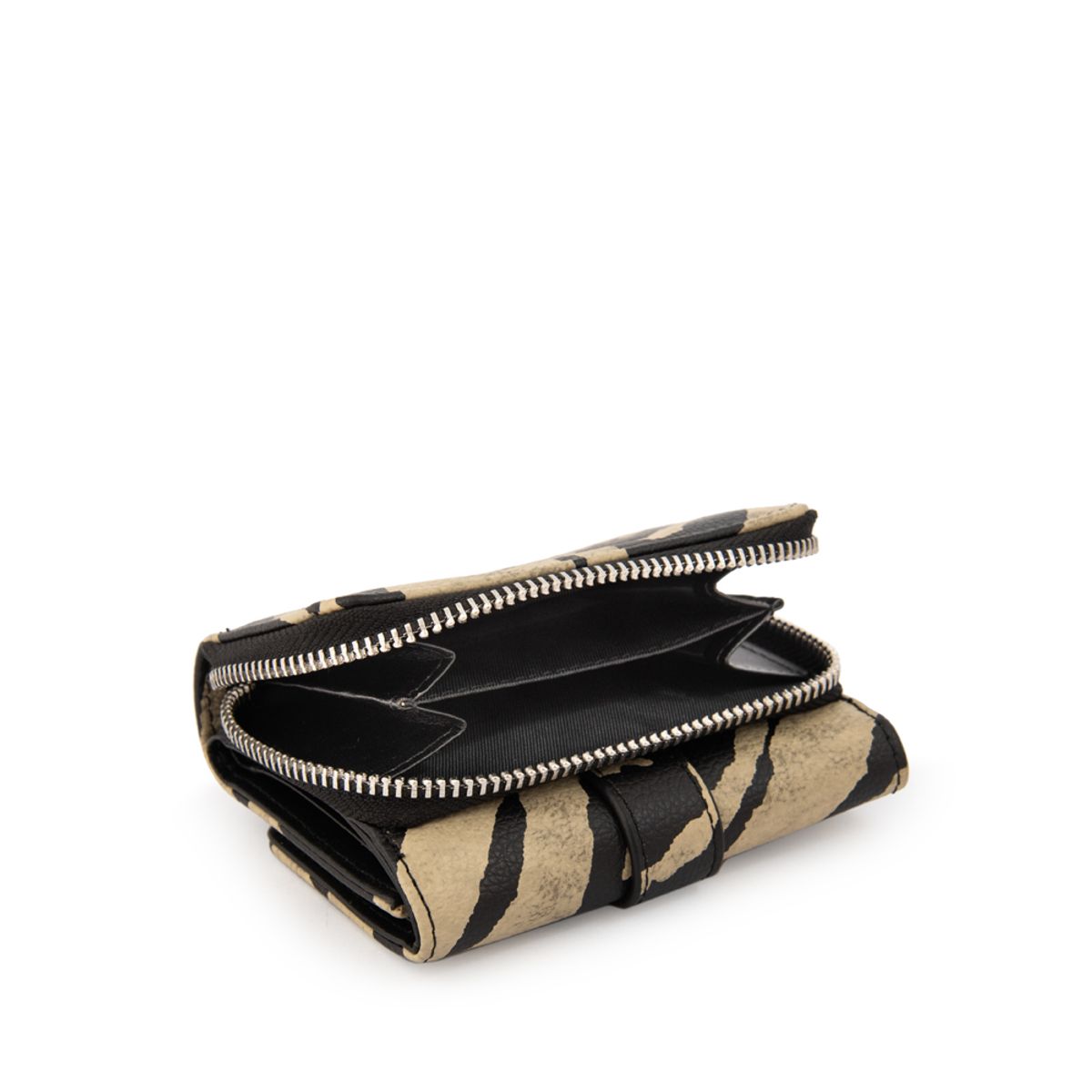 AMPHORA - Billetera acordeon katrio pequeña negro