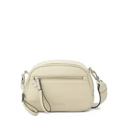 AMPHORA - Cartera bandolera fany mediana blanco crudo