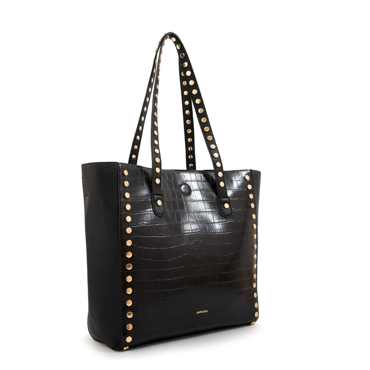 AMPHORA - Cartera tote eloisse grande negro