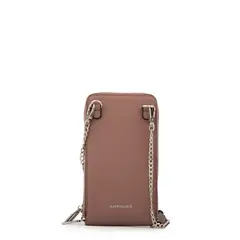 AMPHORA - Cartera bandolera porta celular rocy pequeña rosa viejo