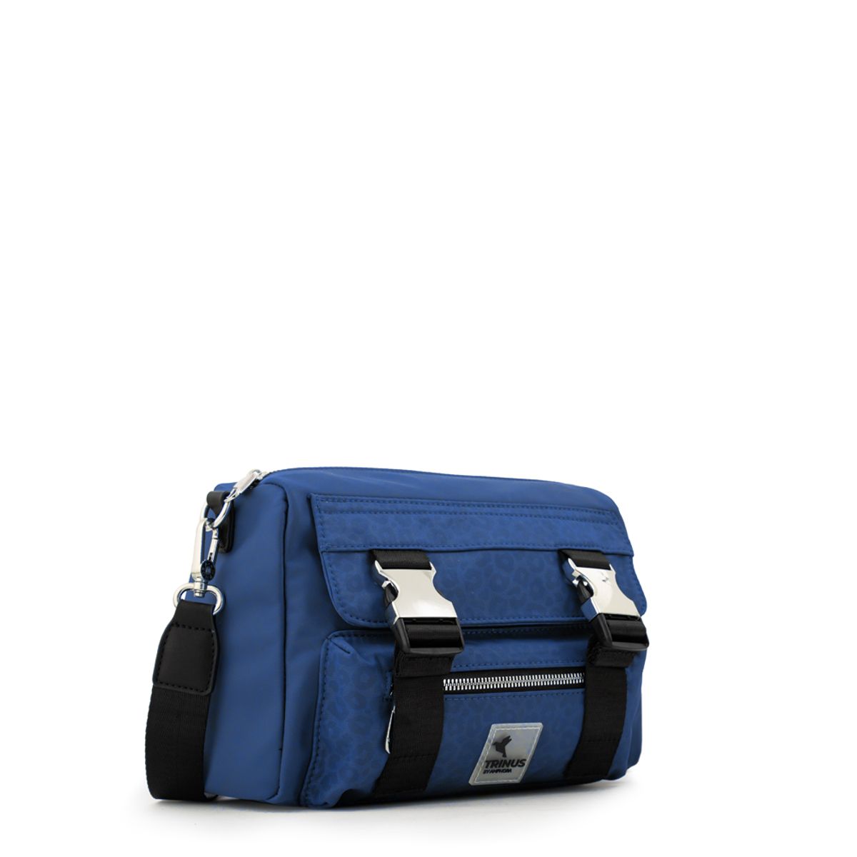 TRINUS - Cartera bandolera college pequeña azul