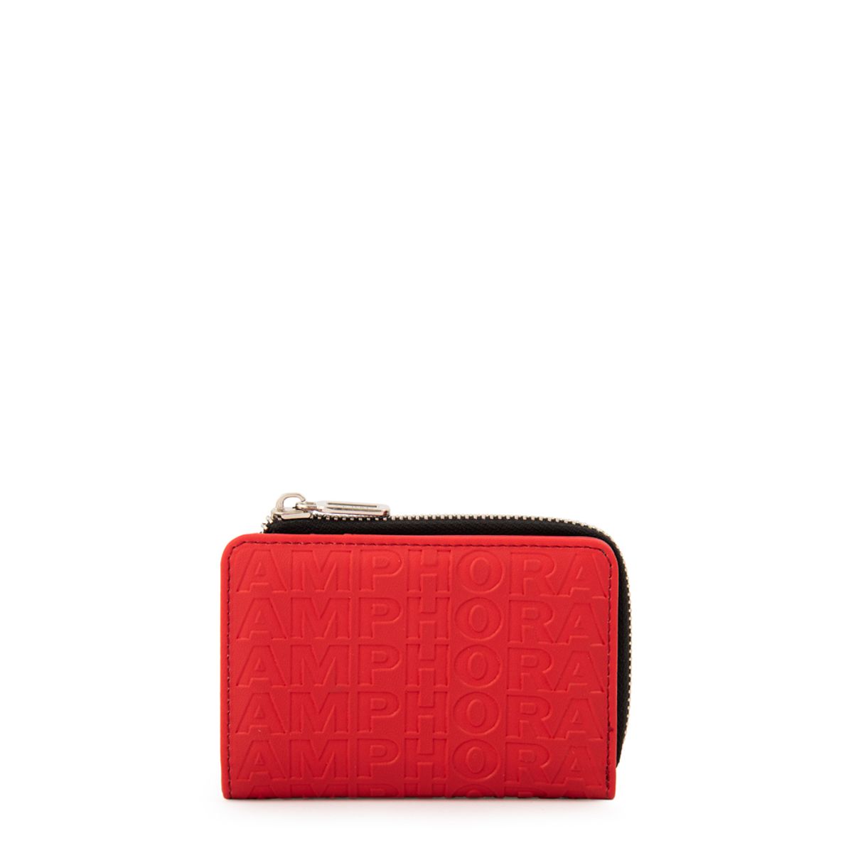 AMPHORA - Billetera lydia pequeña rojo