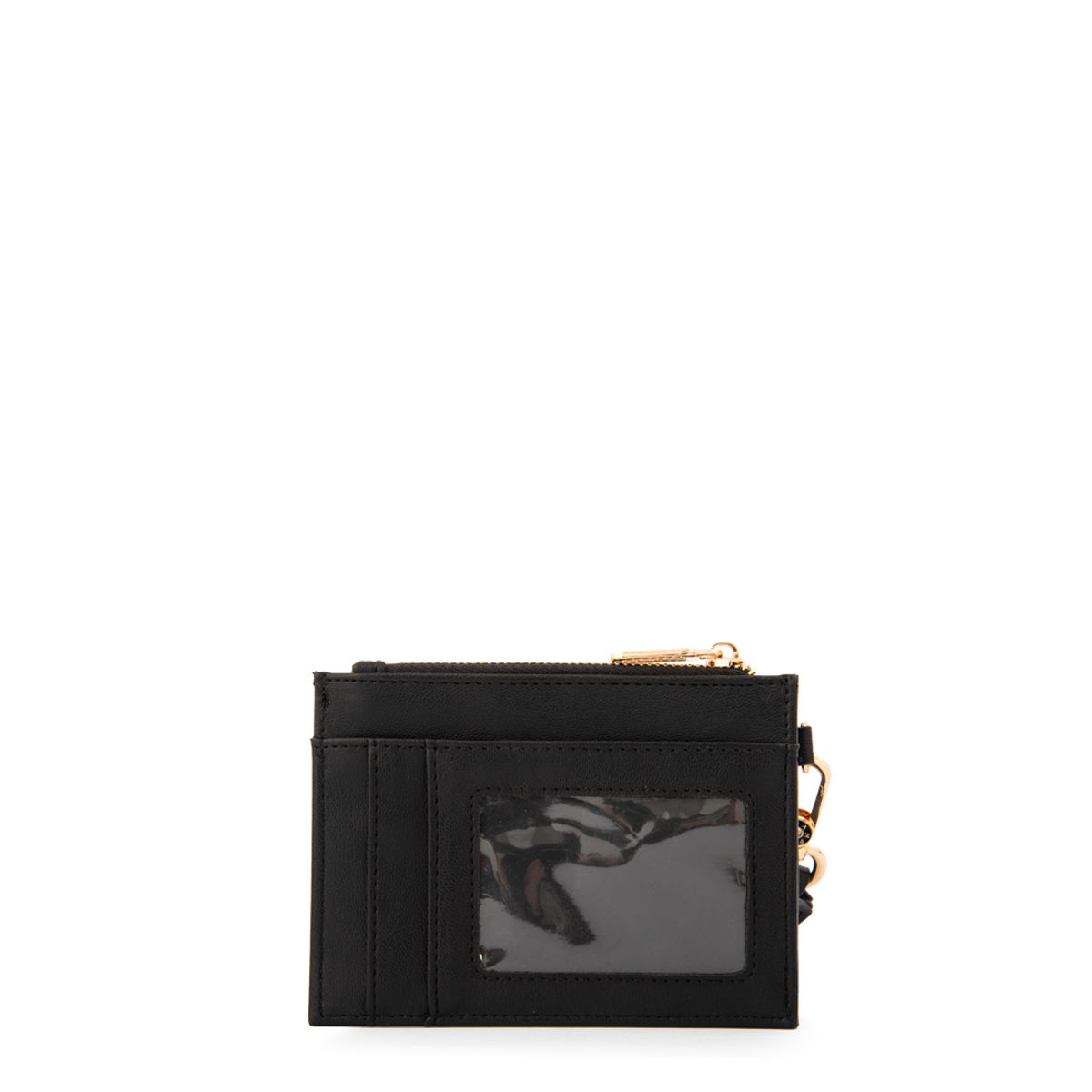 AMPHORA - Monedero tarjetero lullaby pequeña negro