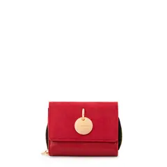 AMPHORA - Billetera maggie mediana rojo