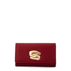 AMPHORA - Billetera lizet mediana rojo