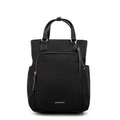 AMPHORA - Mochila porta notebook nesta grande negro
