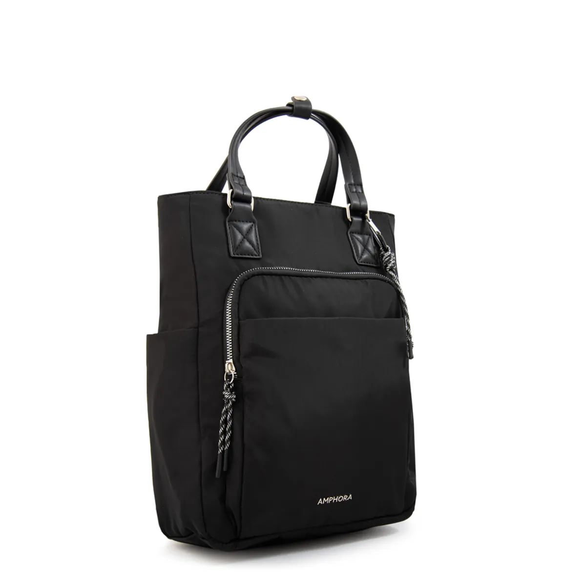 AMPHORA - Mochila porta notebook nesta grande negro