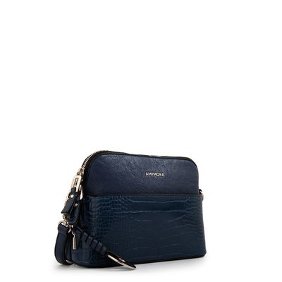 Imagen 2 del producto Cartera bandolera genova pequeña azul oscuro