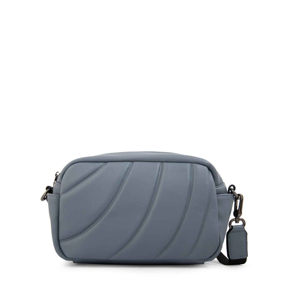 AMPHORA - Cartera bandolera ocean pequeña denim