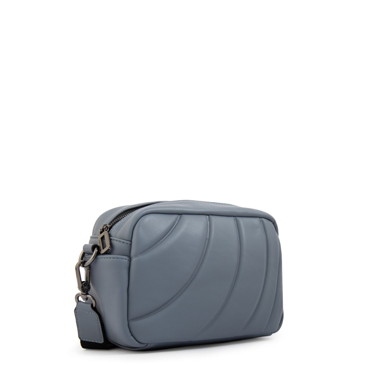 AMPHORA - Cartera bandolera ocean pequeña denim