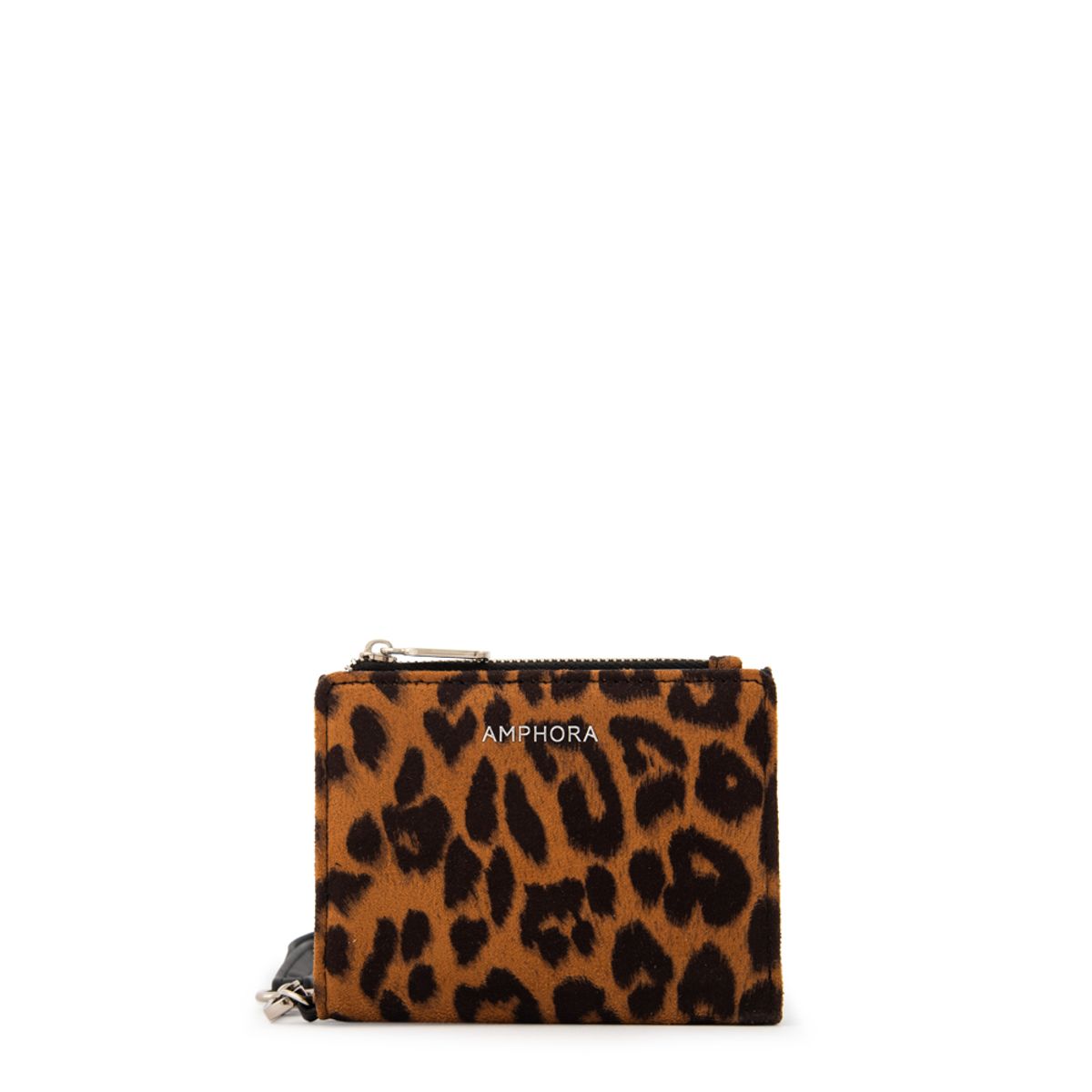 AMPHORA - Billetera silvestra pequeña café