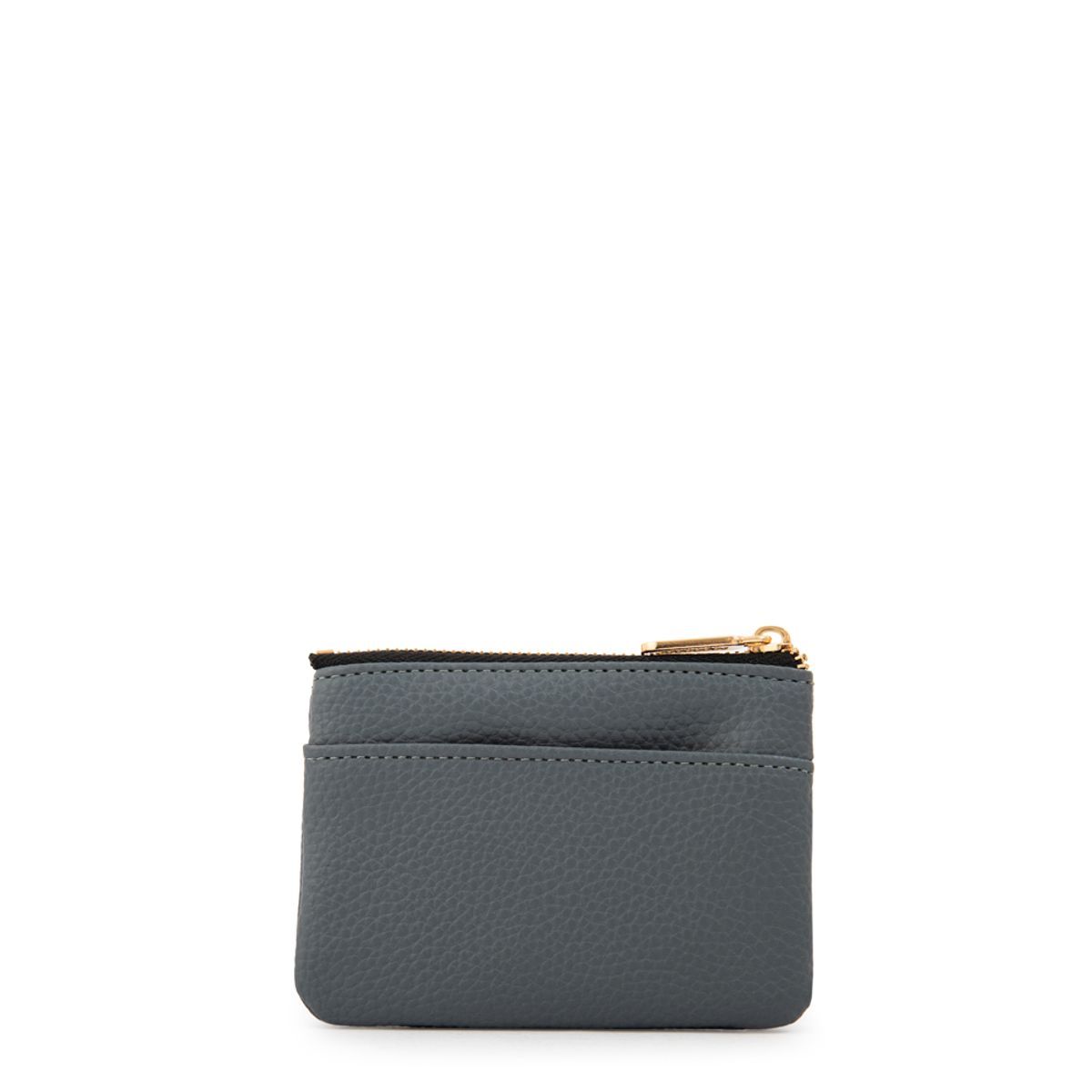 AMPHORA - Monedero con bolsillo frontal naty pequeña denim