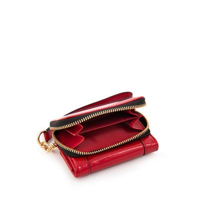 Imagen 2 del producto Billetera cristal pequeña rojo