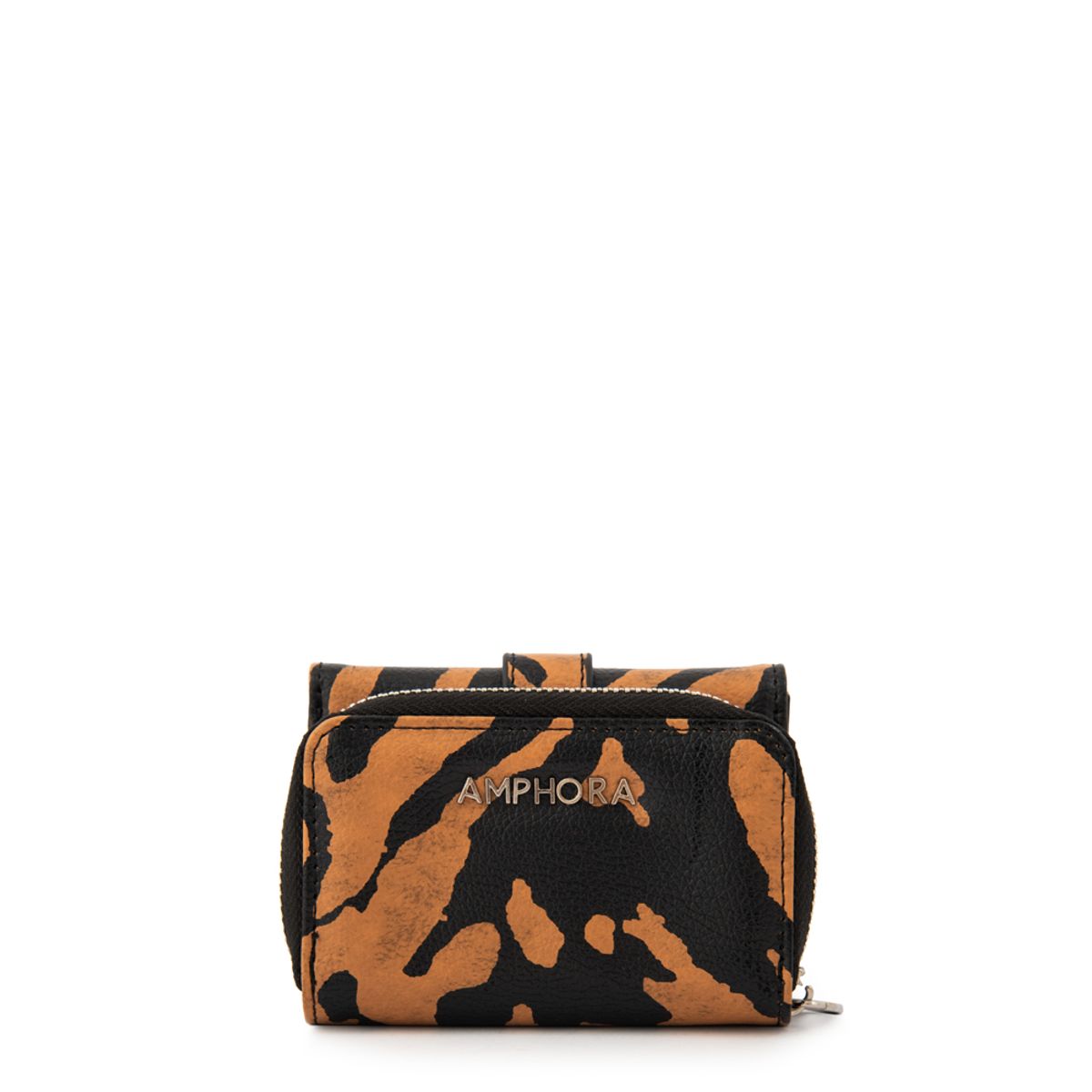 AMPHORA - Billetera acordeon katrio pequeña camel