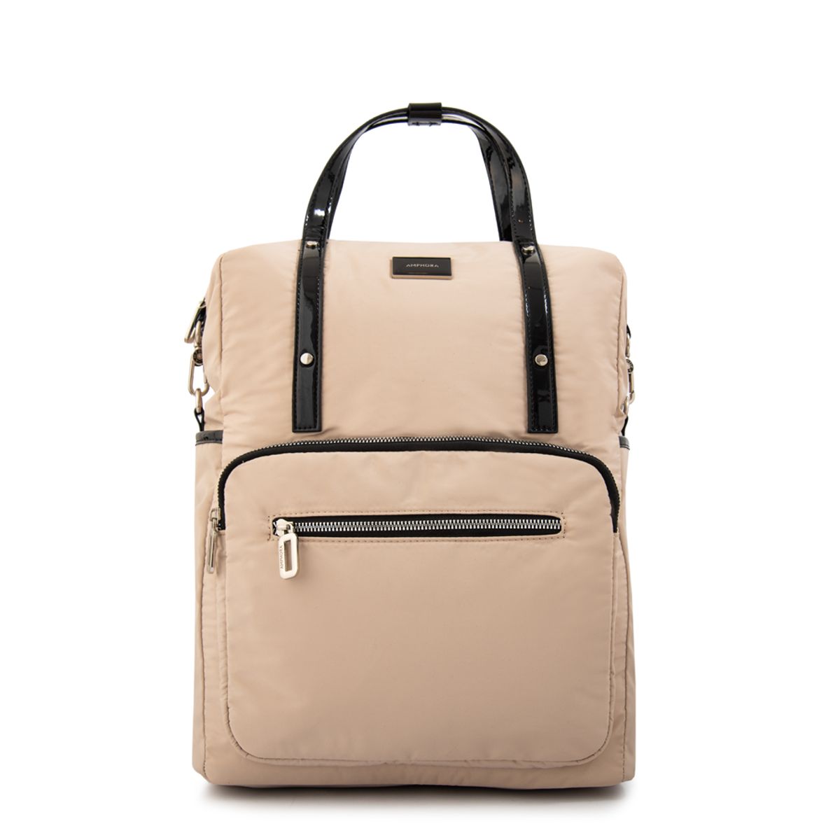 AMPHORA - Mochila porta notebook cecilia grande beige