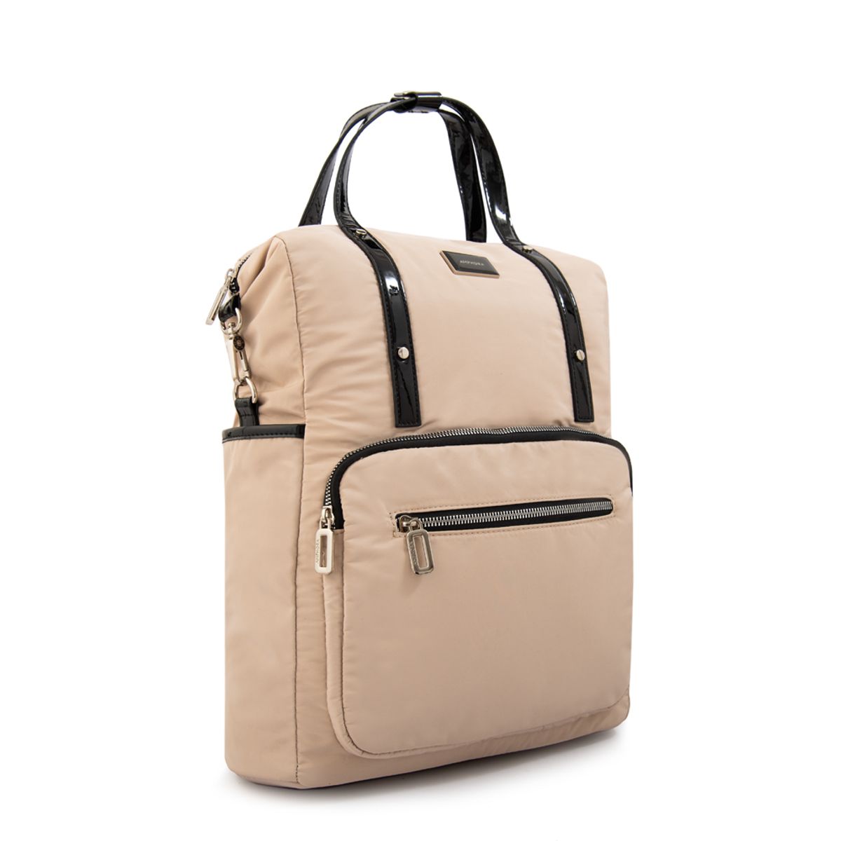 AMPHORA - Mochila porta notebook cecilia grande beige
