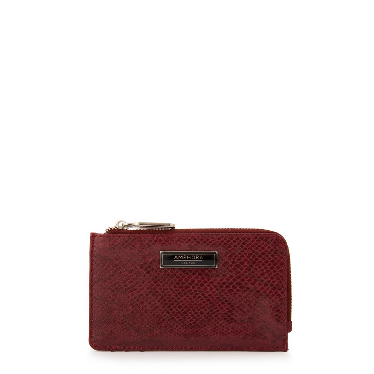 AMPHORA - Monedero eiza pequeña rojo