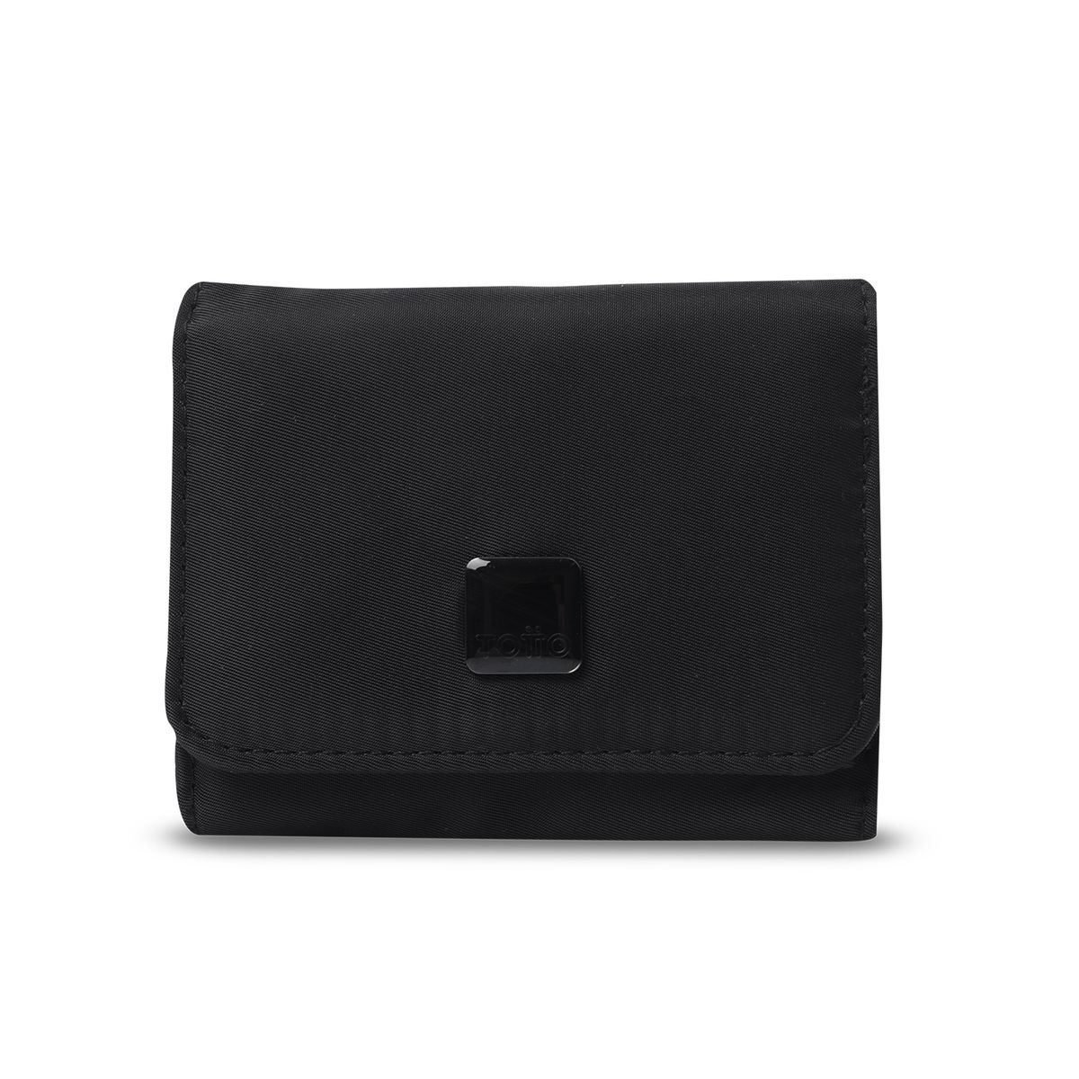 TOTTO - Billetera Totto Mujer Roxanne con RFID Blocker Negra