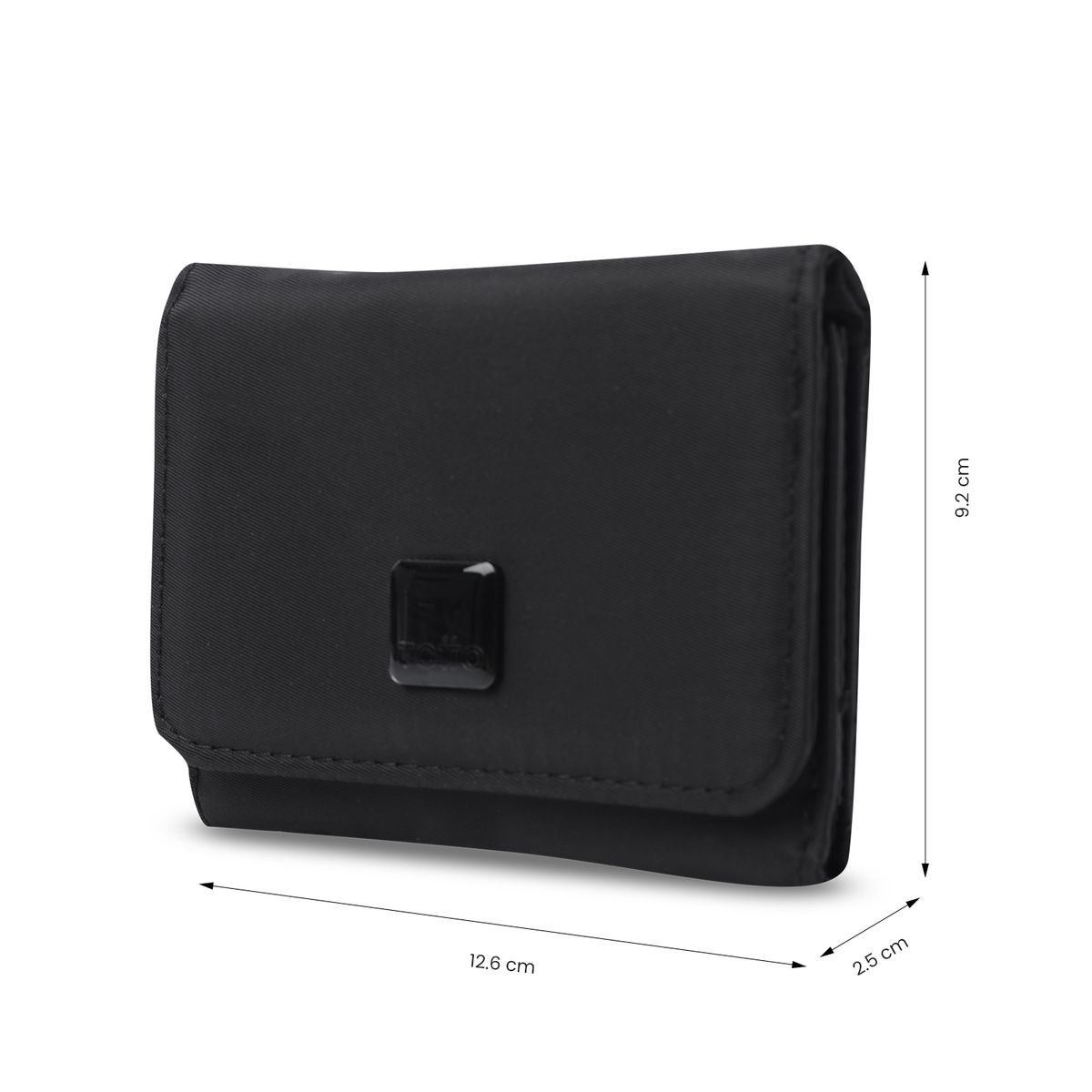 TOTTO - Billetera Totto Mujer Roxanne con RFID Blocker Negra