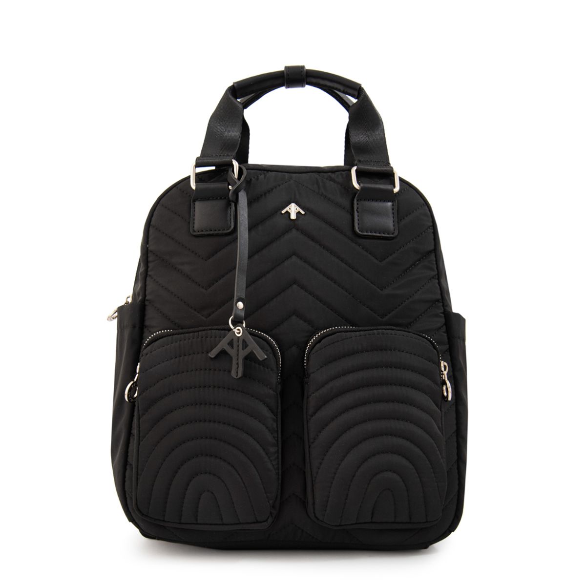 AMPHORA - Mochila georgia mediana negro