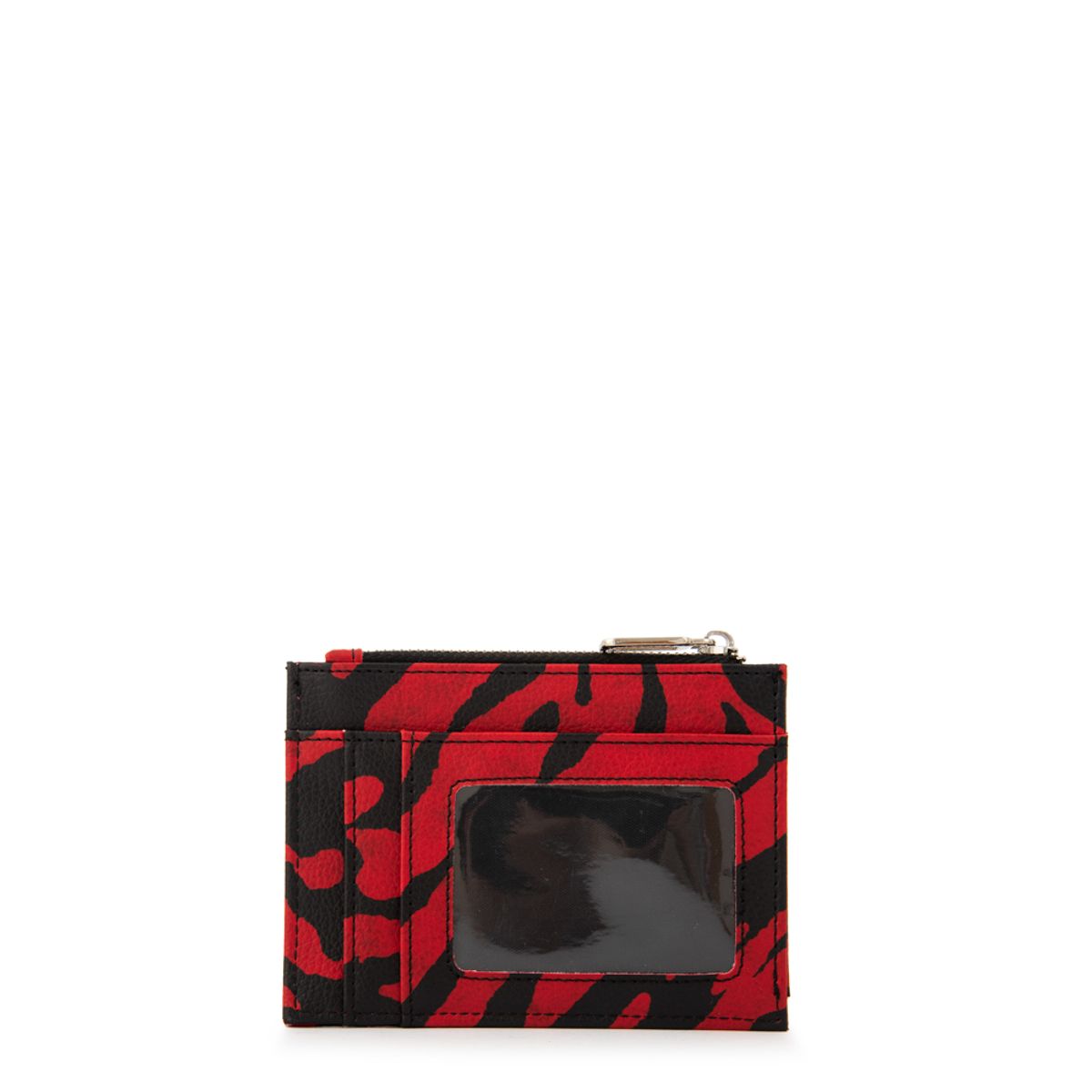 AMPHORA - Monedero tarjetero katrio pequeña rojo