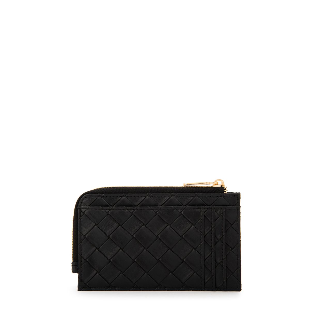 AMPHORA - Monedero tarjetero paxi pequeña negro