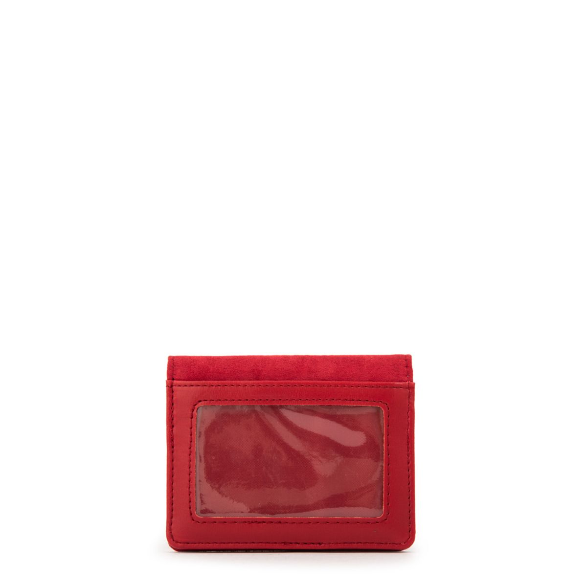 AMPHORA - Tarjetero maggie pequeña rojo