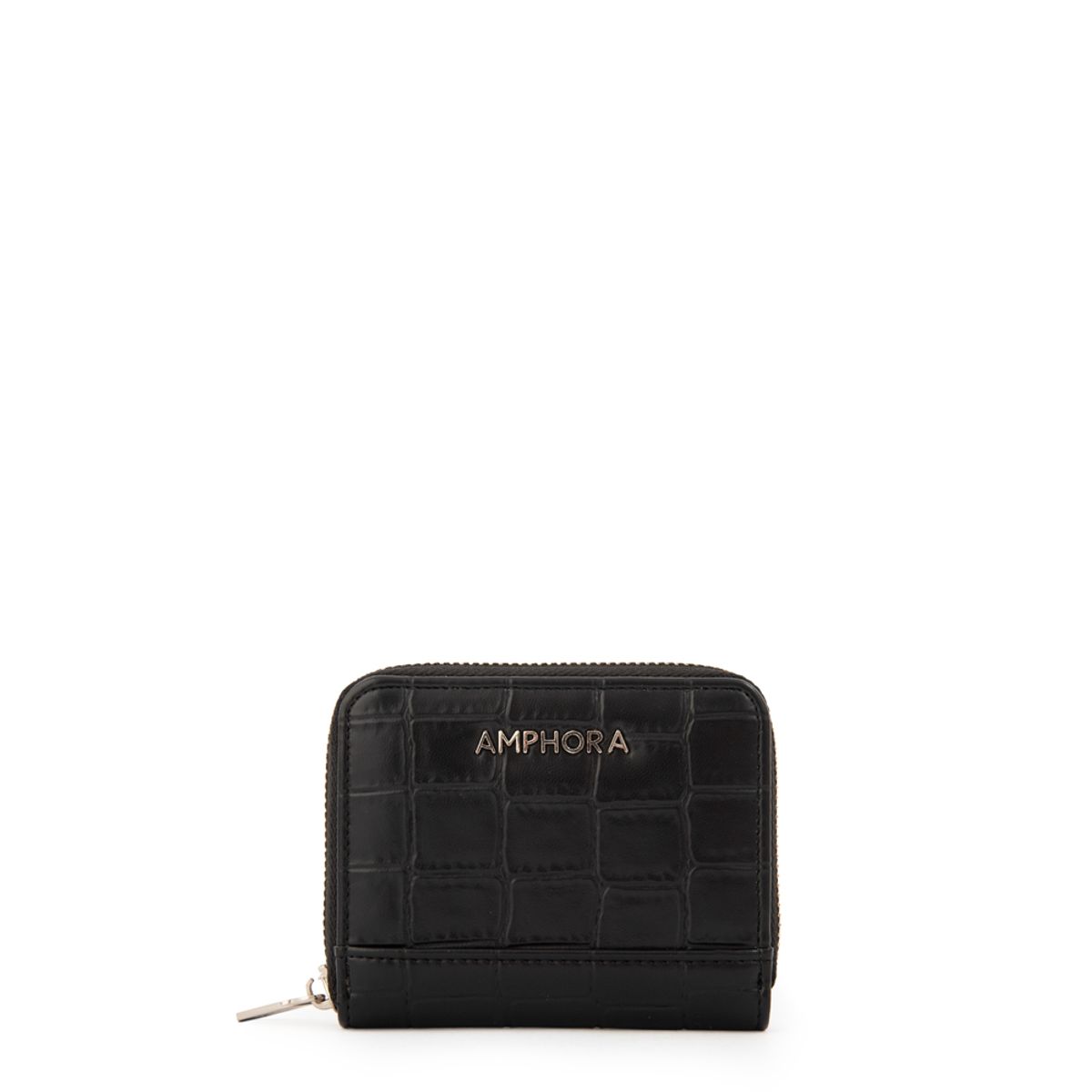 AMPHORA - Billetera dual pequeña negro