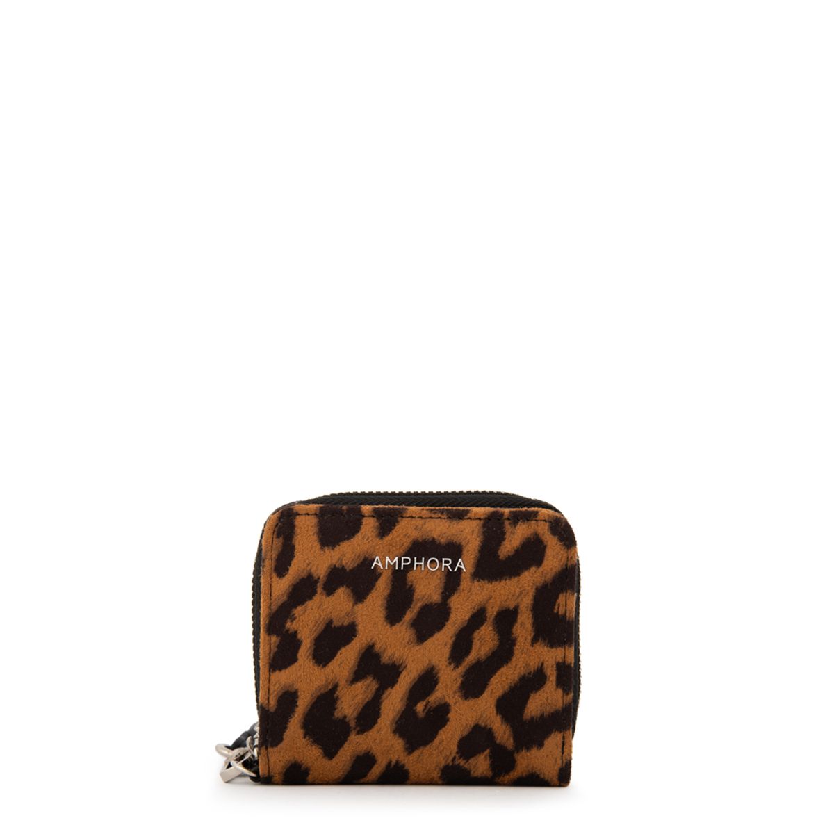 AMPHORA - Billetera silvestra pequeña café