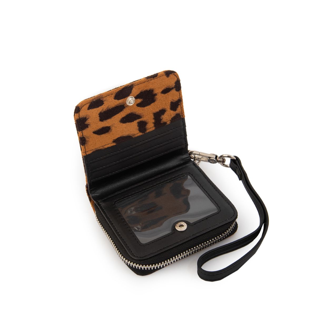 AMPHORA - Billetera silvestra pequeña café