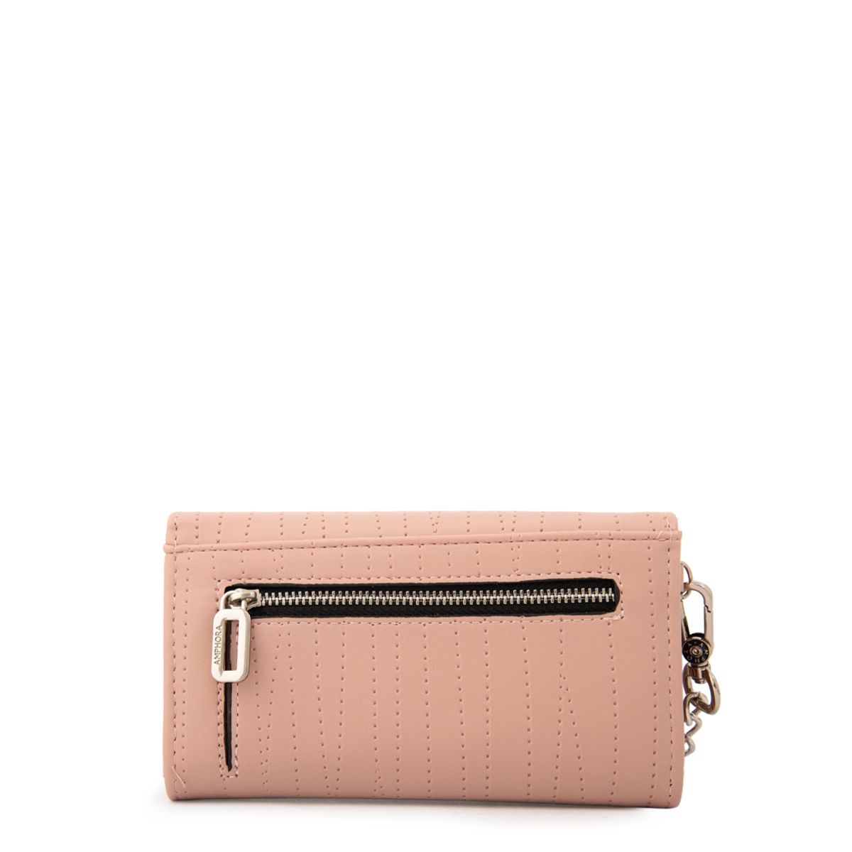 AMPHORA - Billetera mediana guinea rosado claro