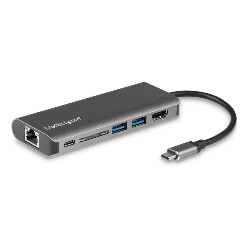 STARTECH - StarTech.com Docking Station Host USB-C, HDMI 4K LAN 2*USB 3.0 Thunderbolt Lector SD