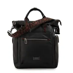 AMPHORA - Mochila porta notebook cecilia mediana negro