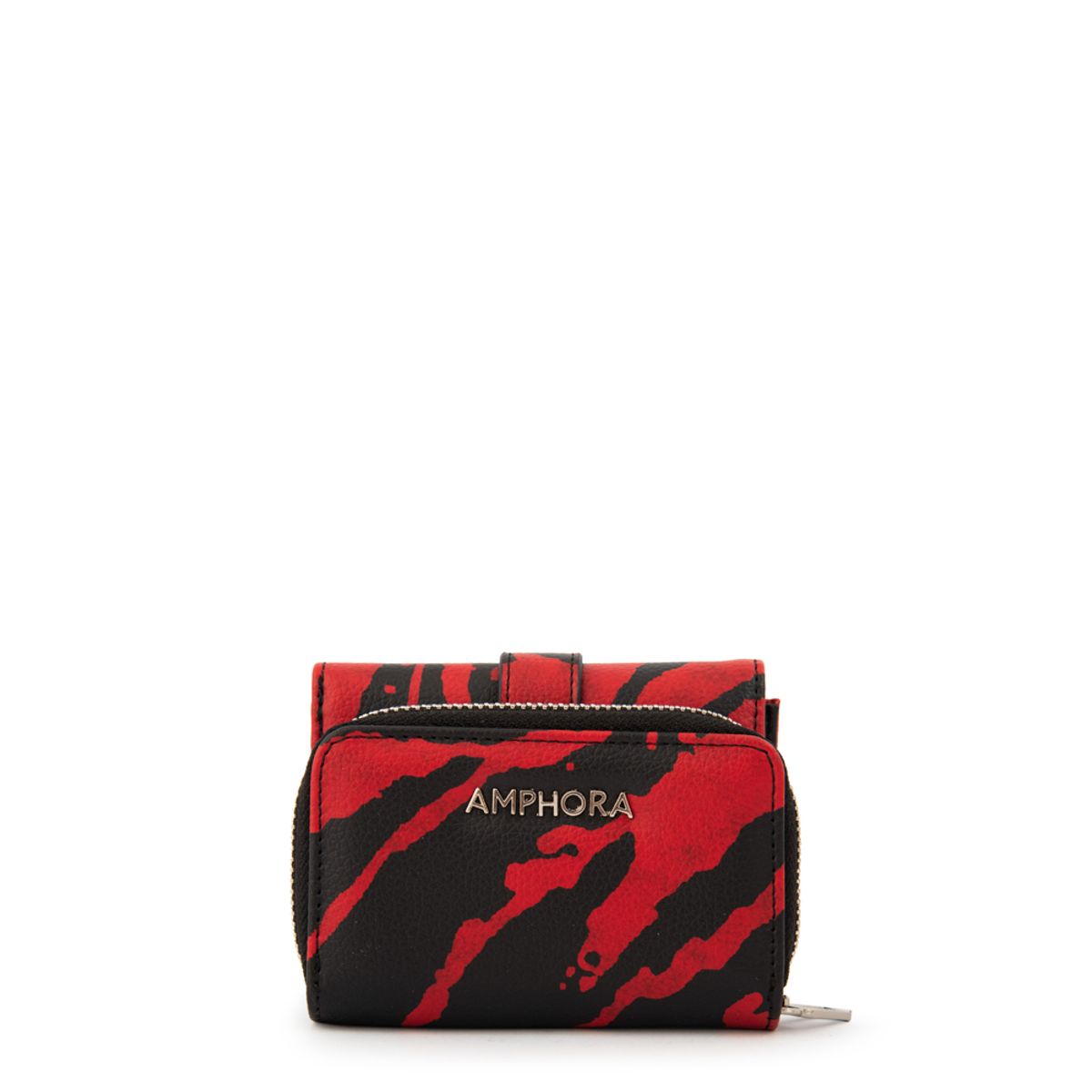 AMPHORA - Billetera acordeon katrio pequeña rojo