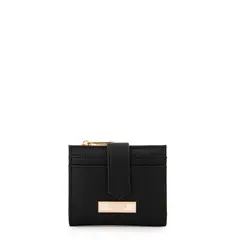 AMPHORA - Billetera liliana pequeña negro