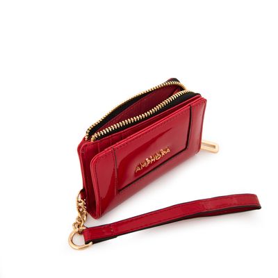 Imagen 2 del producto Billetera cristal pequeña rojo