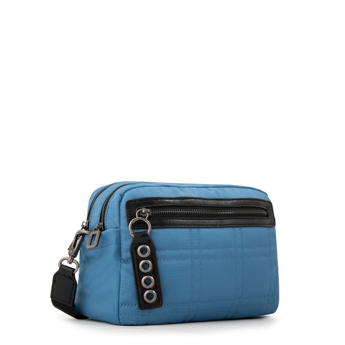 AMPHORA - Cartera bandolera jadiz pequeña denim