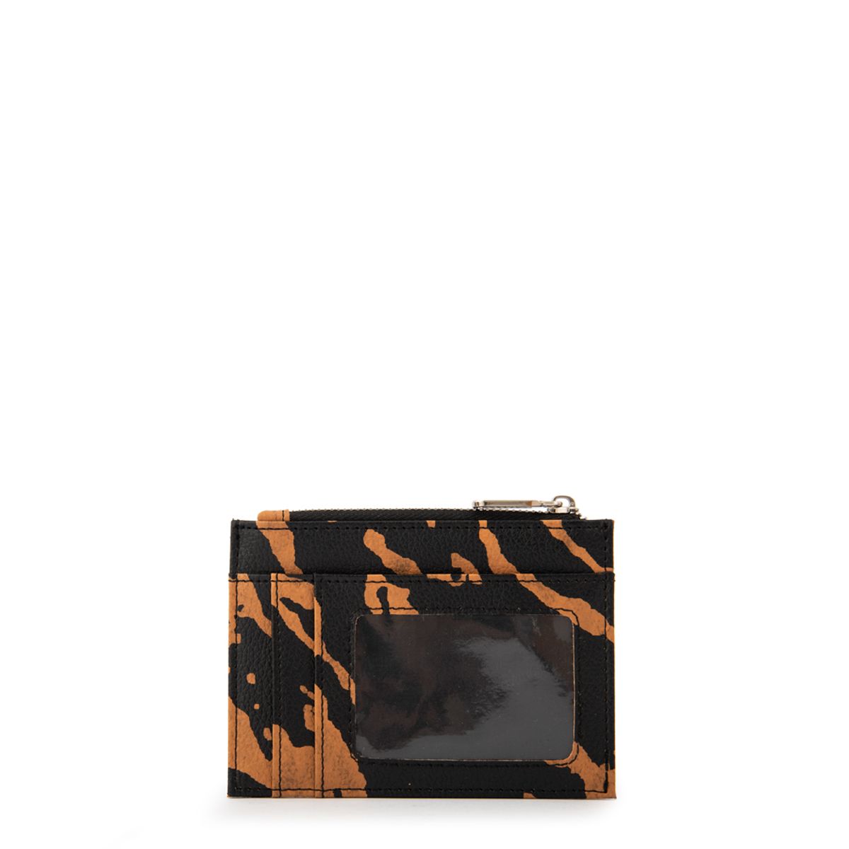 AMPHORA - Monedero tarjetero katrio pequeña camel