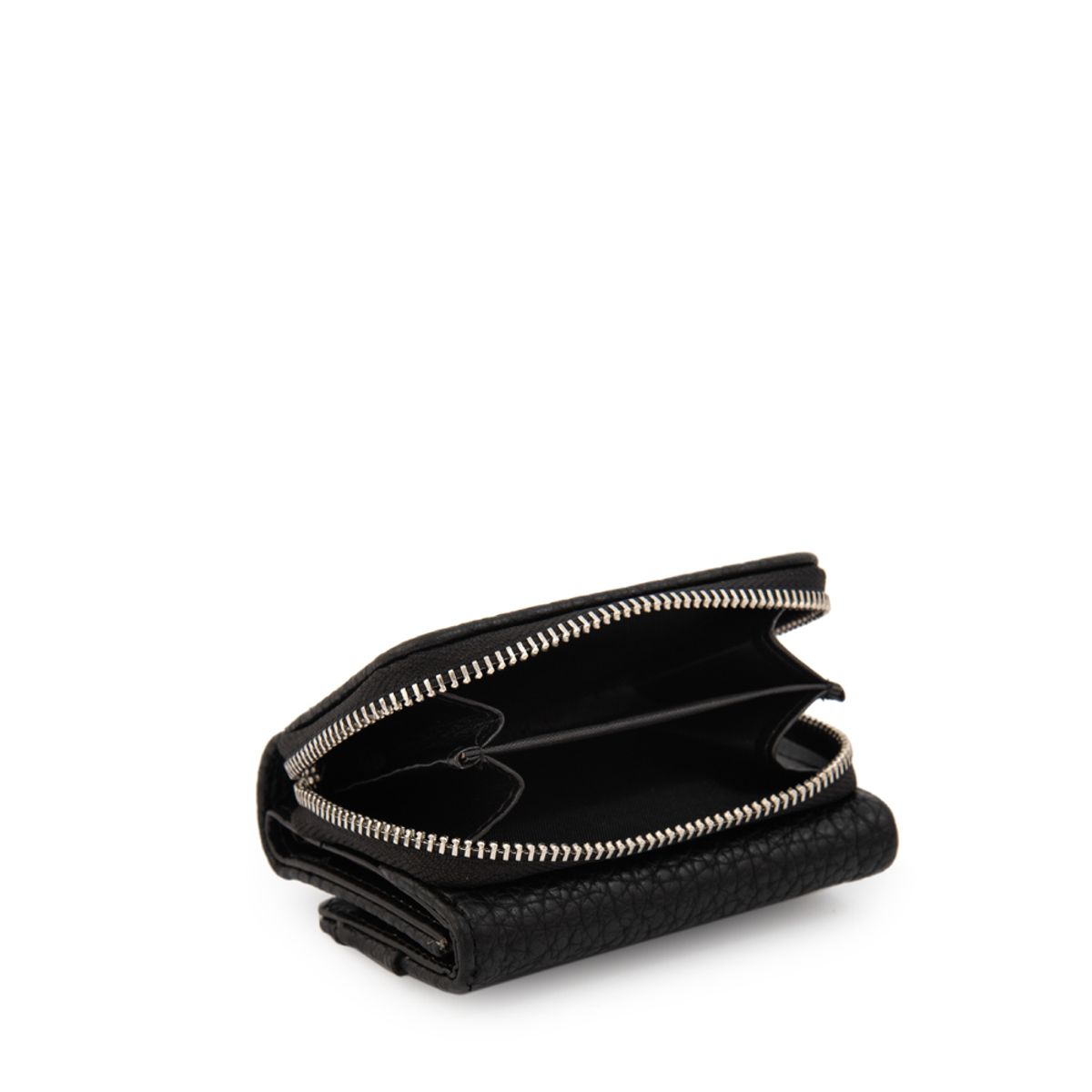 AMPHORA - Billetera bissau pequeña negro