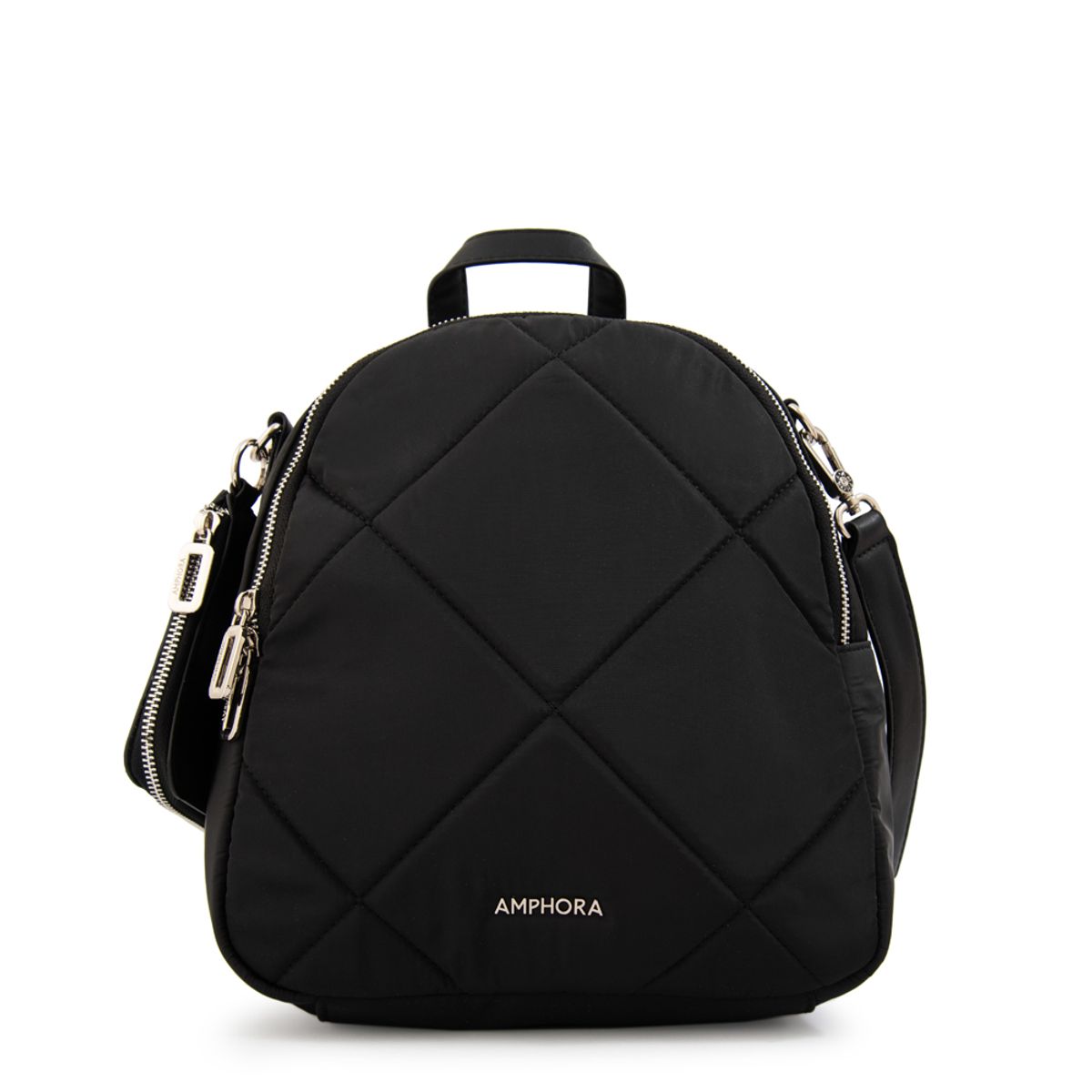 AMPHORA - Mochila keny mediana negro especial
